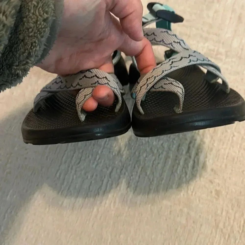 Chaco United By Blue Collab Z2 Classic Strappy Sandals Vibram Soles Women’s Sz 7 - Picture 9 of 10